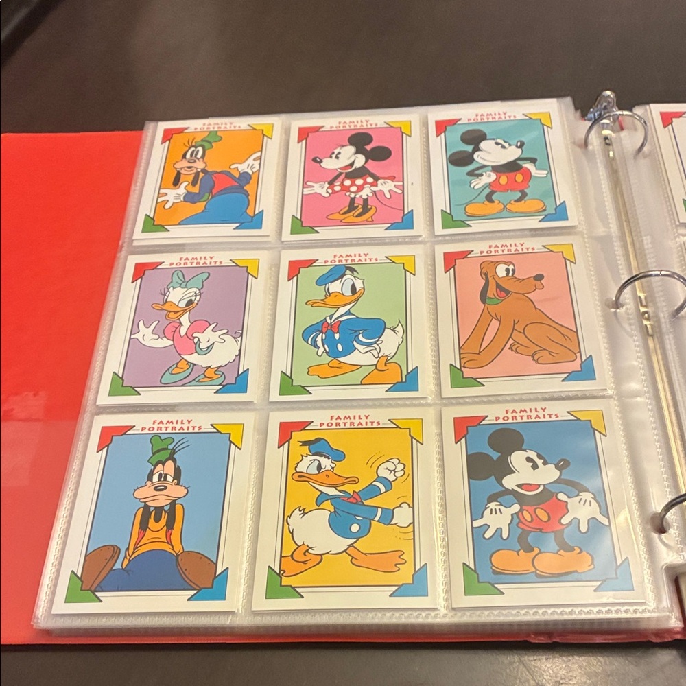 Disney Family Portraits Trading Card Set - Multicolor